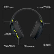 Auriculares Logitech G435 Gaming Inalámbricos 7.1 con Micrófono y Sonido Envolvente