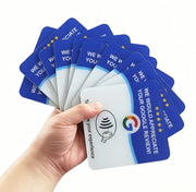 Tarjeta NFC para reseñas de Google