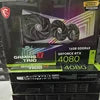 Used MSI GeForce RTX 4080 16GB GAMING X TRIO Graphics Card With 16GB GDDR6X 256-bit Memory Support OverClock