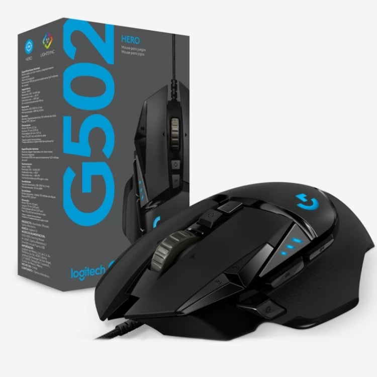 Raton logitech G502 HERO