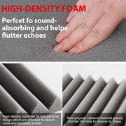 New Type Breathable Fire Retardant Pu Sponge Sound Proofing Flat Acoustic Foam Panels