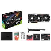 MSI GeForce RTX 3070 GAMING X TRIO 8G Gaming Graphics Card with 256-Bit GDDR6 Memory Support PCI Express 4.0 HDCP Ready