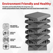 New Type Breathable Fire Retardant Pu Sponge Sound Proofing Flat Acoustic Foam Panels