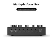 Hot Sell BM800 Blogging Microphone with 360° Adjustable Bracket, LED V8S Sound Card Set for KTV, Live Streaming, Broadcast
