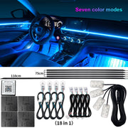 Luces Ambientales RGB para Coche