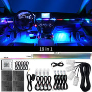 Luces Ambientales RGB para Coche