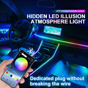 Luces Ambientales RGB para Coche