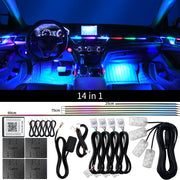 Luces Ambientales RGB para Coche