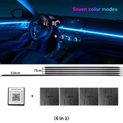 Luces Ambientales RGB para Coche