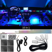 Luces Ambientales RGB para Coche